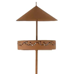 Mangeoire oiseaux à planter 20x20x135cm