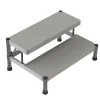 Marchepied aluminium 2 marches - Largeur 1.00m - MP2-100