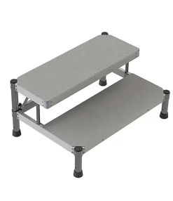 Marchepied aluminium 2 marches - Largeur 1.00m - MP2-100