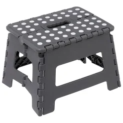 Marchepied pliable en plastique avec assortiments 22cm - Gris- 5five