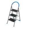 Marchepied pliable Mac Allister acier couleur bleu H.72,6 cm charge maxi 150 kg