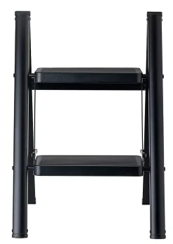 Marchepied pliant 2 marches acier noir 2m Vigar
