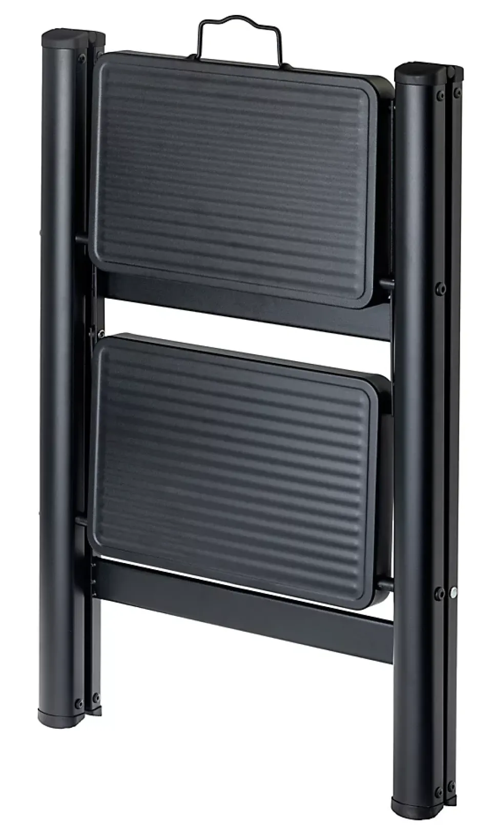 Marchepied pliant 2 marches acier noir 2m Vigar