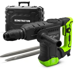 Marteau piqueur 1300W - 18 J - 3900 coups/minute - Constructor