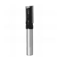 Mèche à Rainer Droite Carbure D.16 mm x Q. 12 x Lu. 50 mm x Lt. 110 mm Z2+1 - Idéale pour Défonçage Menuserie - Diamwood