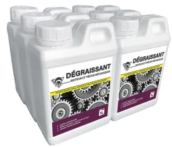 Méduze - 6 dégraissants pour mécanique/moteur 1 Litre - Ultra concentré - Polyvalent - Professionnel