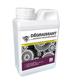 Méduze - Dégraissant mécanique/moteur 1 Litre - Ultra concentré - Polyvalent - Professionnel