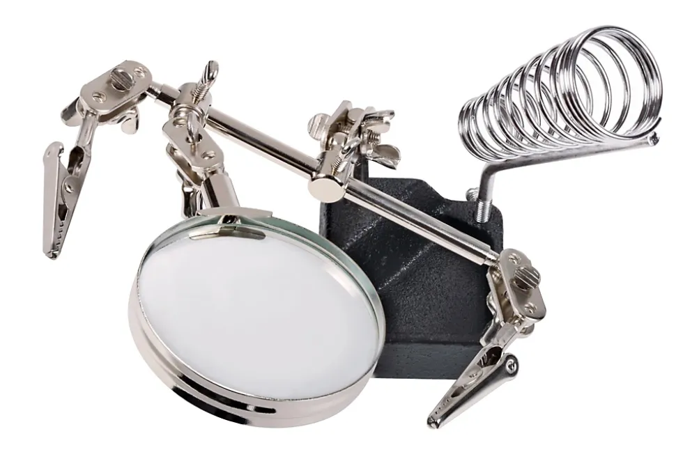 3ème main support et loupe Rothenberger