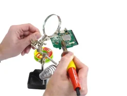 3ème main support et loupe Rothenberger
