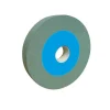 Meule Touret Vitrifiée Verte D. 150 x ép. 20 x Al. 32 mm - Gr 120 Carbure de Silicium - Idéale pour Affûtage Meulage - Diamwood