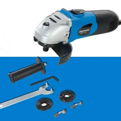 Meuleuse angle filaire silverline 571295 230 V 650 W 11.5 cm