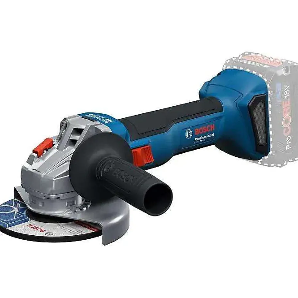 Meuleuse angle sans fil 11.5 cm gws 18 18 V 800 W Batterie 5 Ah bosch professional