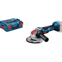 Meuleuse angulaire Bosch Professional X-LOCK GWX 18V-10 sans batterie + L-BOXX - 06017B0101