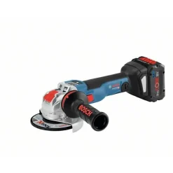 Meuleuse angulaire Bosch Professional PSC 18V-10 SC X-LOCK GWX - disque 125 mm - sans batterie ni chargeur + L-boxx - 06017B04