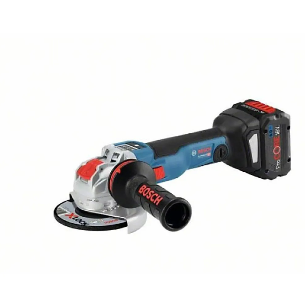 Meuleuse angulaire Bosch Professional PSC 18V-10 SC X-LOCK GWX - disque 125 mm - sans batterie ni chargeur + L-boxx - 06017B04