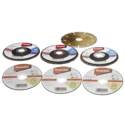 Meuleuse d'angle 125 mm 720 W MAKITA GA5030RSP6 coffret avec 7 disques