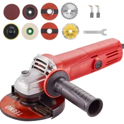 Meuleuse d'angle 1000 Watt, 12000 rpm (disque de 125 mm) pour couper et poncer, polir, le métal, le bois