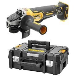 Meuleuse 18V XR (sans batterie ni chargeur) en coffret T-STAK - DEWALT - DCG406NT-XJ