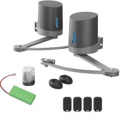 motorisation Avidsen Orane SE avec batterie de secours pour portail battant