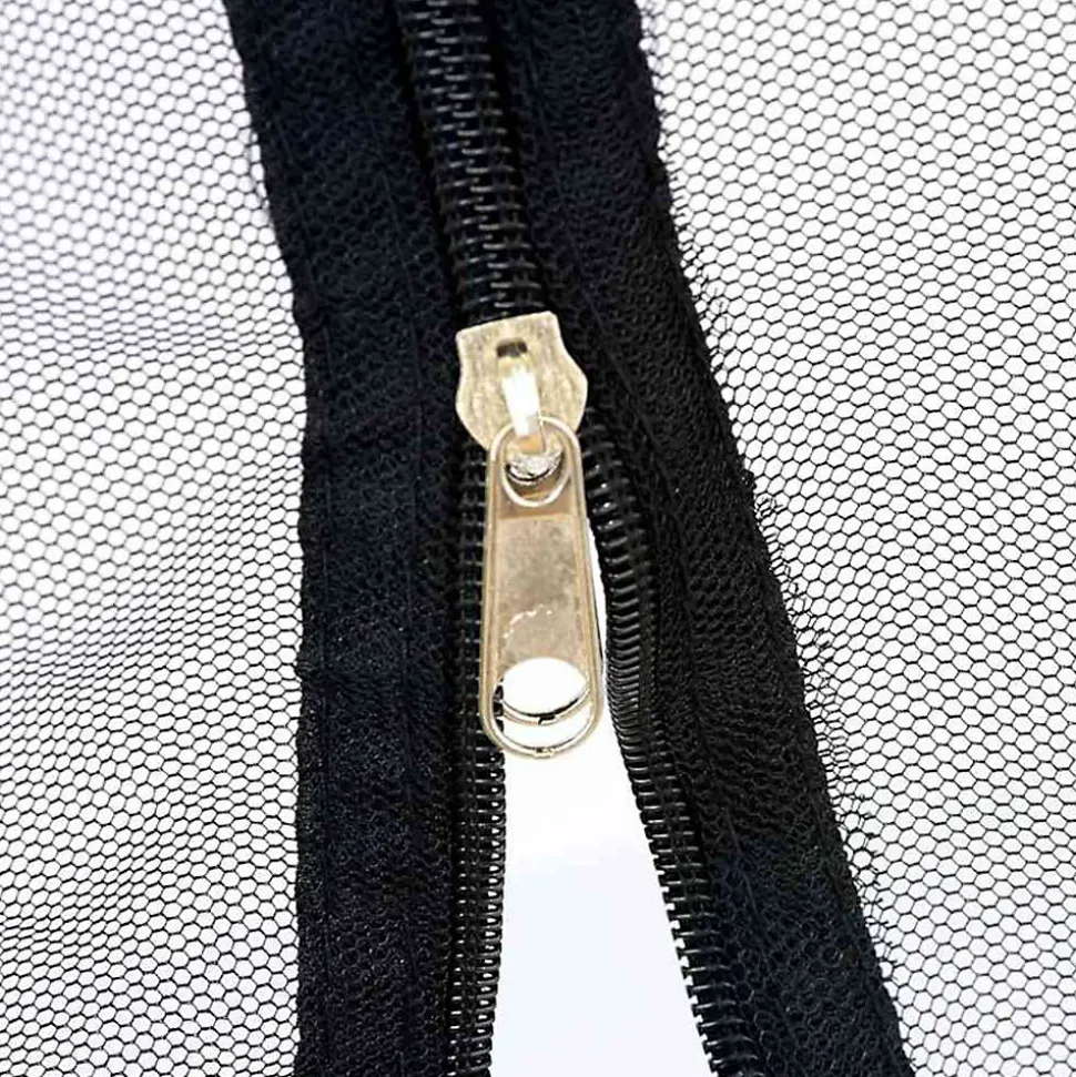 Moustiquaire d'extérieur 220 mailles noire 300 x 300 x 200 cm vidaXL