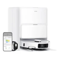 MOVA P50 Ultra - Robot Aspirateur Laveur avec Station - 19 000 Pa - Nettoyage des coins aux bords