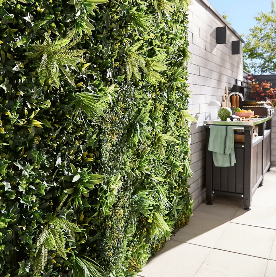 Mur végétal artificiel jungle 100x100