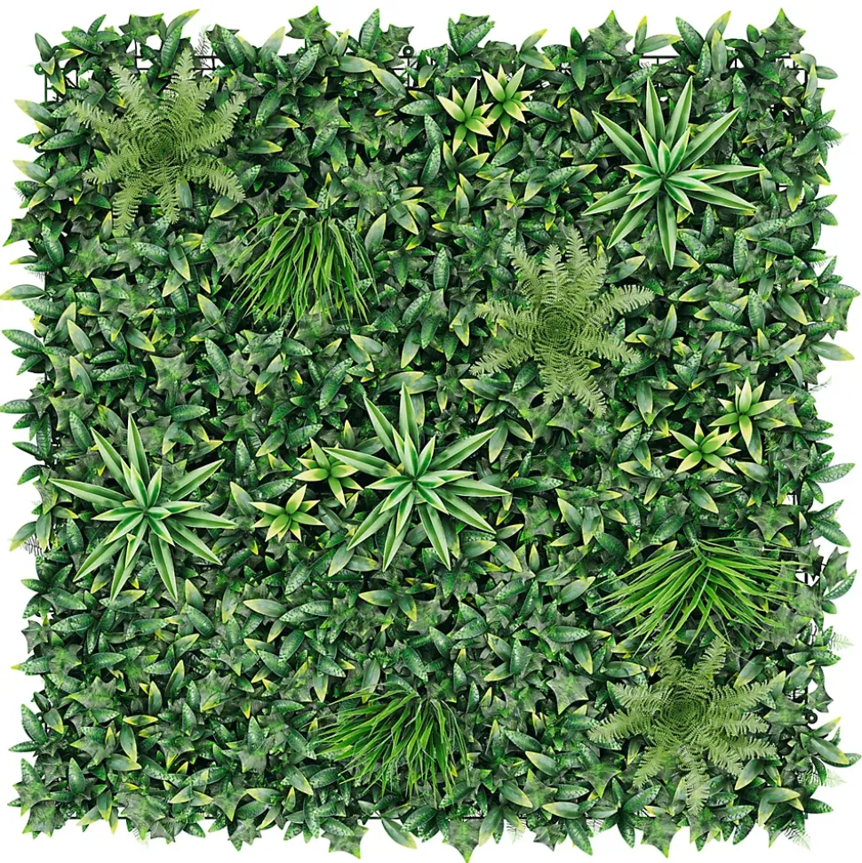 Mur végétal artificiel jungle 100x100