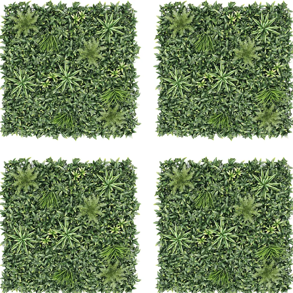 Mur végétal artificiel jungle 100x100