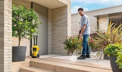Nettoyeur haute pression Karcher K3 FJ - Pression 120 bar- Débit 380 l/h- Buse à jet plat