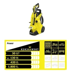 Nettoyeur haute pression Karcher K4 Power Control 1800W 130 bar