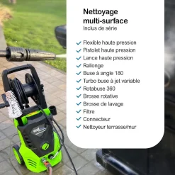 Nettoyeur Haute pression eziclean Hydroforce 165