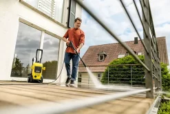 Nettoyeur haute pression Karcher K4 FJ - Pression 130 bar- Débit 420 l/h- Canon à mousse