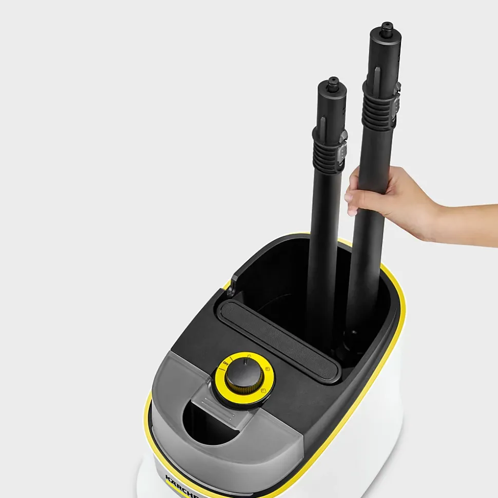 Nettoyeur vapeur Karcher SC4 Deluxe - Pression 3.5 bar- Débit vapeur 40 g/min- Réservoir amovible- Kit sols