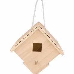 Nichoir en bois à suspendre - 22,5 x 22,5 x 16 cm