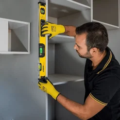 Niveau à bulle digital Ecran rétro éclairé Electronique 60cm avec base magnétique VITO