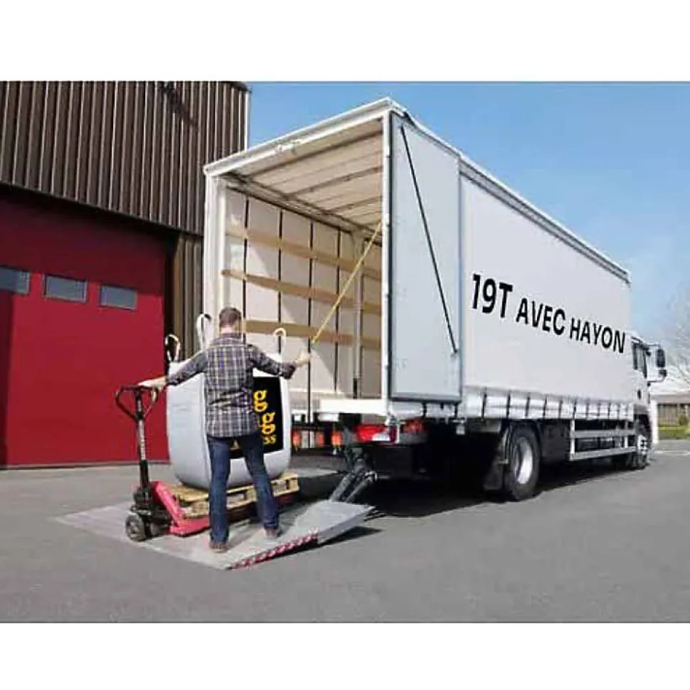 Pack +/- 1,5T - 20M² (2 X 750Kg) Gravillon Calcaire SUPER Blanc 6/14 mm - Livraison STANDARD