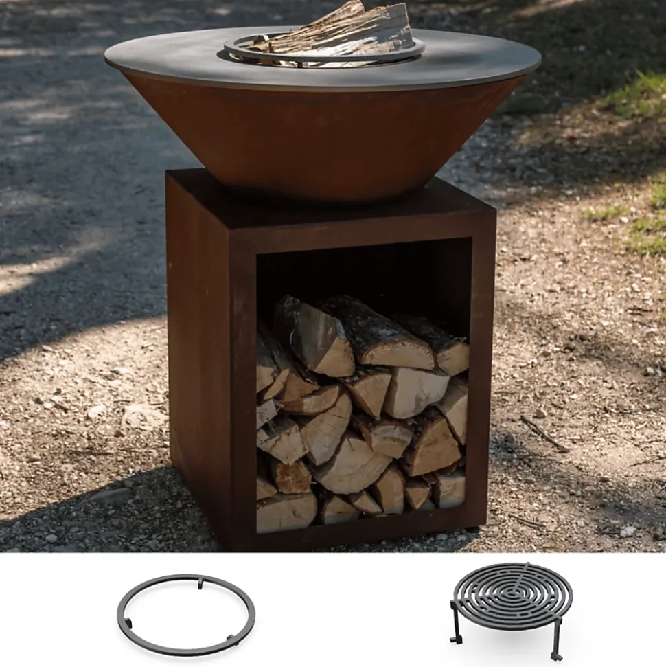 Pack Decouverte Brasero Classique Corten 103 Simple Cuve