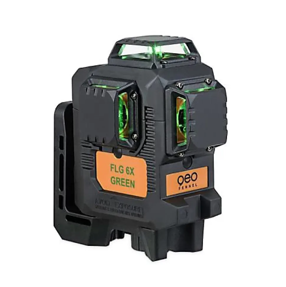 Pack laser multilignes FLG 6X-GREEN + batterie + chargeurs en saccoche rembourrée - GEO FENNEL - 534630