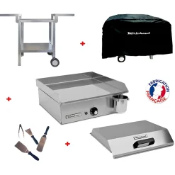 Pack plancha électrique NEO E420 + Chariot + accessoires - PLANCHAELEC