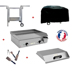 Pack plancha électrique NEO E530 + Chariot + accessoires - PLANCHAELEC