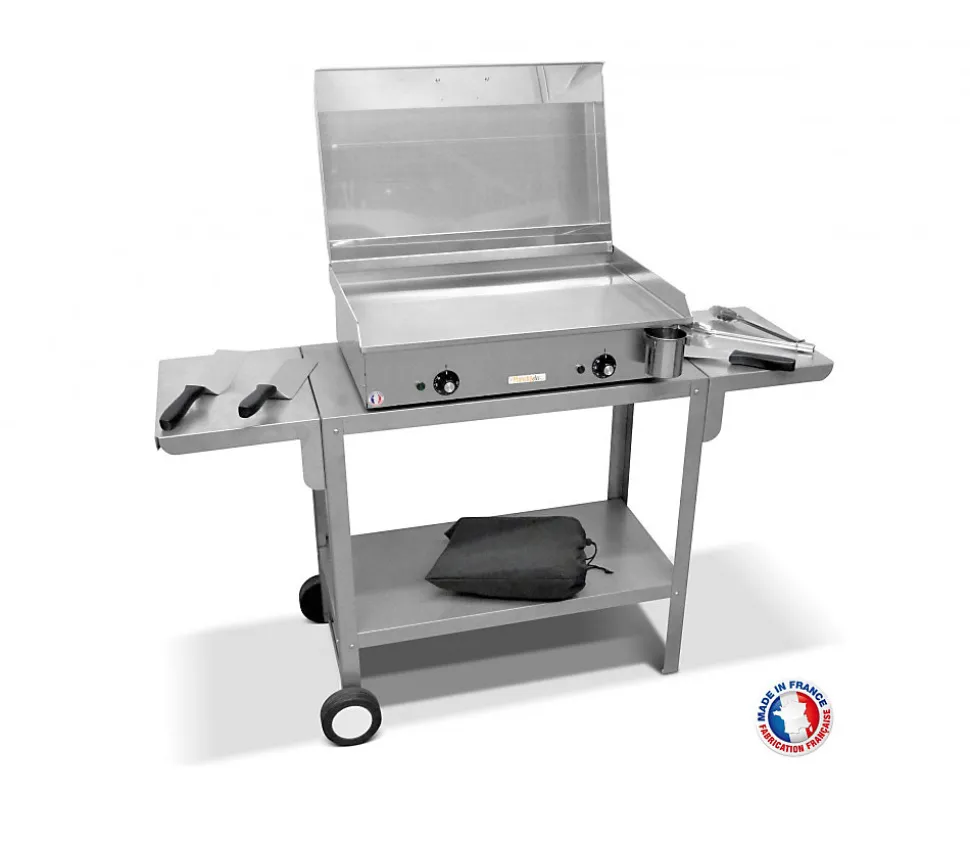 Pack plancha électrique NEO E650 + Chariot + accessoires - PLANCHAELEC