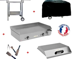 Pack plancha électrique NEO E650 + Chariot + accessoires - PLANCHAELEC