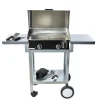 Pack plancha électrique PLANCHAELEC LUX 600 CARBON - CHARIOT MONCEAU