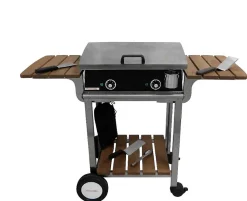 Pack plancha électrique PLANCHAELEC LUX 600 CARBON - CHARIOT ELYSEE 600