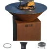 Pack Privilege Brasero Auvergnat Corten Normal Rond 62 Simple Cuve