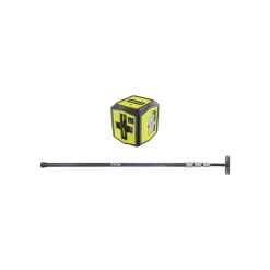 Pack RYOBI - Laser croix verte - RBCLLG2 - 15m de portée - Canne télescopique RBCLTP1 - 320cm