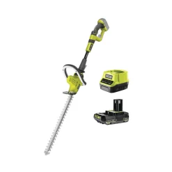 Pack RYOBI Taille-haies OHT1850X - 18V One+ - Bras articulé - 1 Batterie 2.0Ah - 1 Chargeur rapide