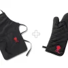Pack Tablier + Gants de cuisson Weber