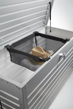 Panier de rangement pour coffre de jardin Biohort 160, 180 LoungeBox 160 et Highboard 200