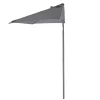 Parasol de balcon GoodHome Carambole gris